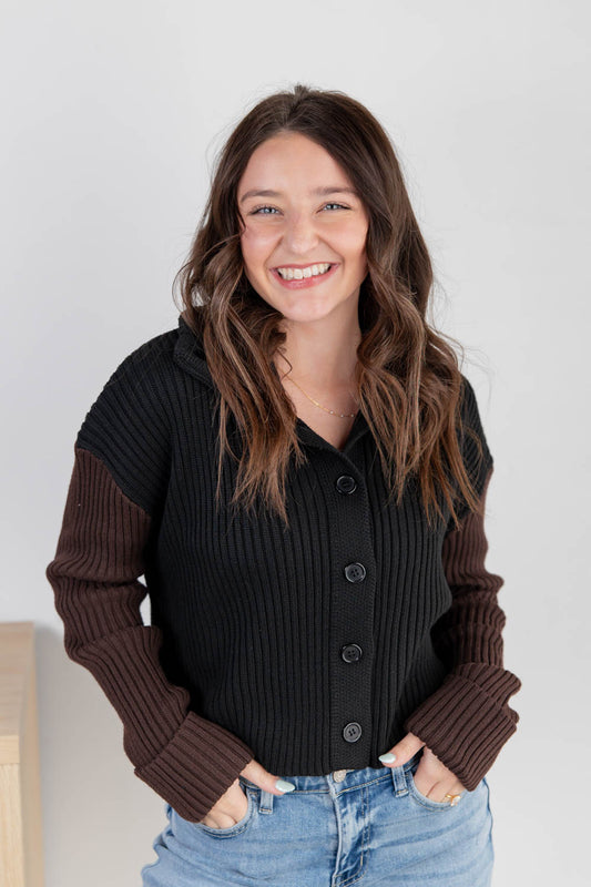 She Means Cozy Sweater Jacket