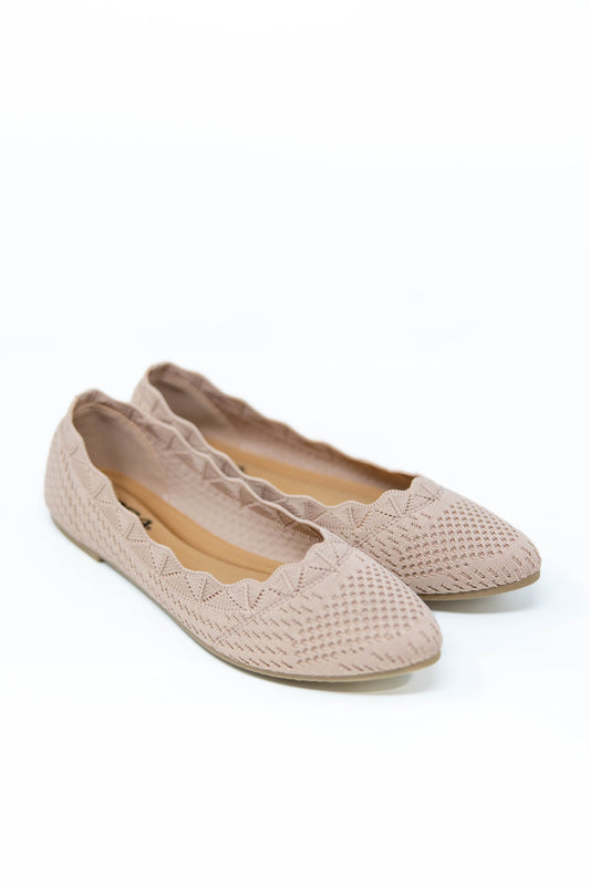 Knitted Charm Flats