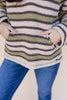DOORBUSTER Hazy Day Striped Knit Sweater