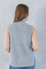 Cozy Cool Sleeveless Turtleneck Sweater