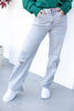 Drama Queen Gray Wash Jeans