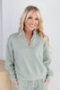 Sunday Snuggles Half Zip Sweatshirt