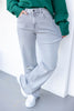 Drama Queen Gray Wash Jeans