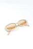 Sunset Club Retro Oval Frame Sunglasses
