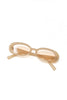 Sunset Club Retro Oval Frame Sunglasses