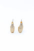 Color Splash Gold and Rhinestone Trio Hoop Earrings SET OF 3