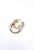Golden Fortune Chunky Gold Hoop Earrings