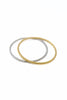 Signature Shine Twisted Bangle Bracelet
