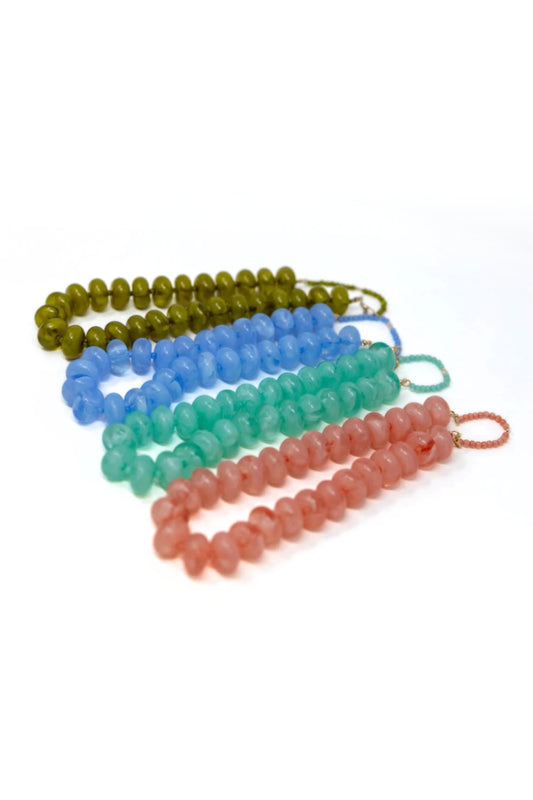 Daily Drama Chunky Beaded Statement Necklace