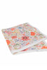 Blooming With Joy Floral Satin Square Scarf