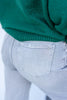 Drama Queen Gray Wash Jeans