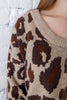 Catwalk Cozy Leopard Knit Sweater