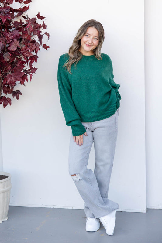 Drama Queen Gray Wash Jeans