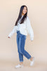 The Blueprint Bleach Splashed Boyfriend Jeans
