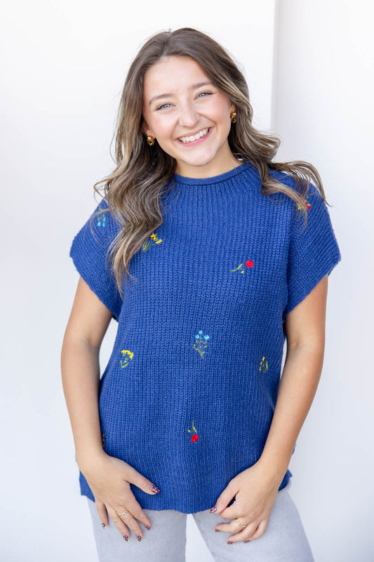 Flower Child Knit Top