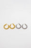 Eternal Shine Twisted Hoop Earrings