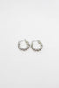 Eternal Shine Twisted Hoop Earrings