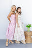 Petal Perfect Floral Strapless Maxi Dress