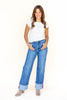 Midnight in Paris Long Length Jeans - Medium Wash