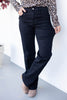 Midnight Move Black Straight Leg Jeans