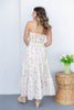 Petal Perfect Floral Strapless Maxi Dress