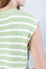 Bright Stripe Baby Cap Sleeve Top