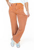 Bonfire Babe Rust Colored Cropped Jeans
