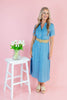 Denim Dream Belted Dress