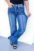 Prime Time Front Seam Straight Leg Jeans
