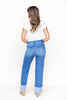 Midnight in Paris Long Length Jeans - Medium Wash