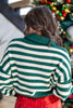 Bundle Me Up Striped Turtleneck Sweater