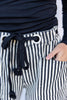 Rope Me In Relaxed Fit Stripe Pants