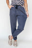 Moonlight Mist Dark Gray Jogger Jeans