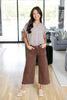 Bold Roast Babe Brown Crop Jeans
