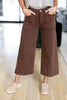 Bold Roast Babe Brown Crop Jeans