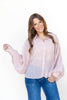 Angelic Skies Button Down Top