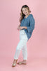 Fresh Start White Weekender Jeans