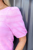 Candyfloss Cutie Balloon Sleeve Top