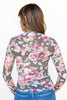 Rosy Dreams Long Sleeve Sheer Top