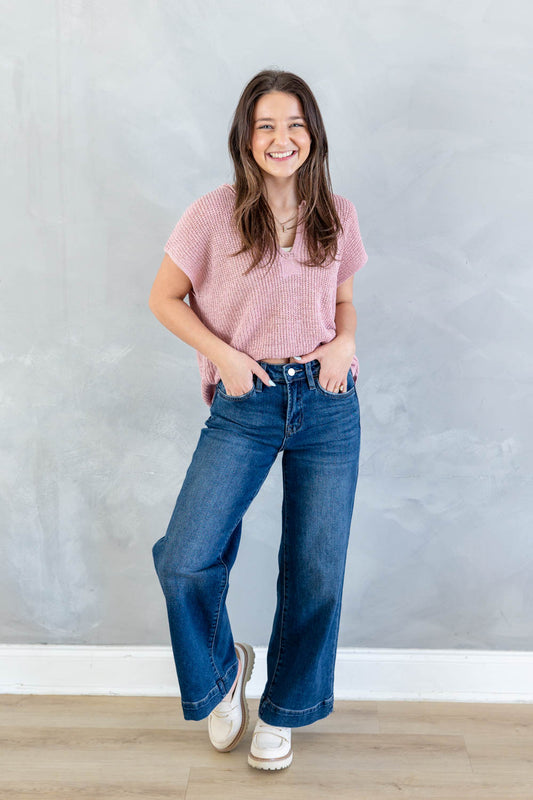 Big Mood Trouser Hem Jeans