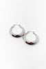 Twinkling Texture Hoop Earrings