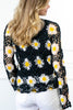 Oopsie Daisy Crochet Sweater Top