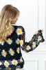 Oopsie Daisy Crochet Sweater Top