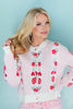 Cozy Little Blooms Floral Print Cardigan Sweater