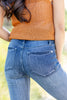 Made You Look Cuffed Capri Jeans