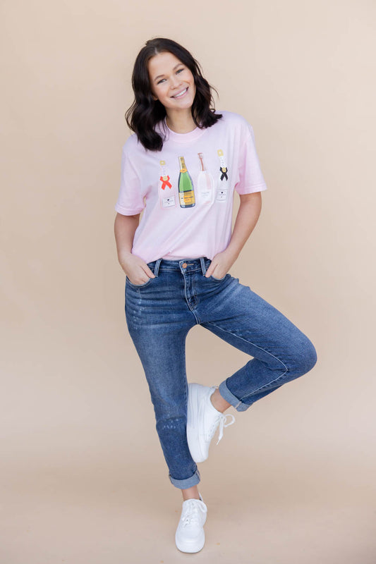 Champagne Mood Graphic Tee