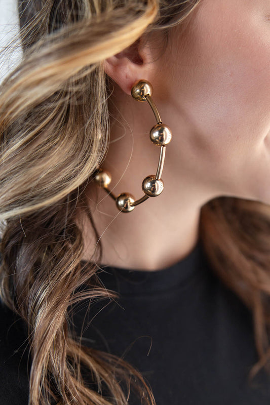 Classic Glow Hoop Earrings