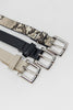 Classic Contour Rectangle Buckle Belt