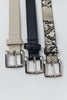 Classic Contour Rectangle Buckle Belt