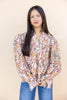 Paisley Wishes Long Sleeve Blouse